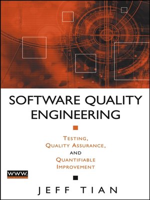 cover image of Software Quality Engineering